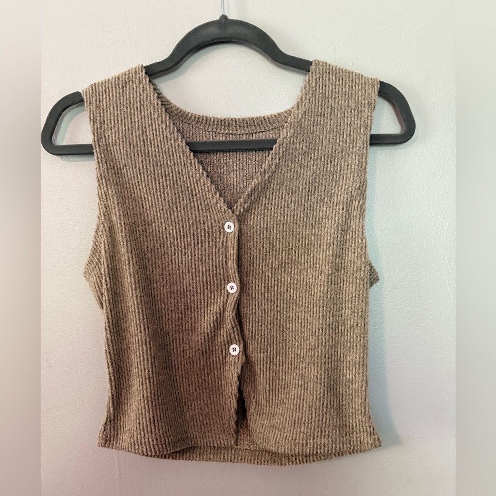 Brown Shein Top